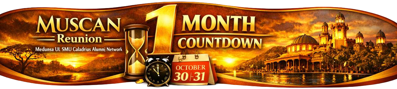 MUSCAN — 1 months to go!