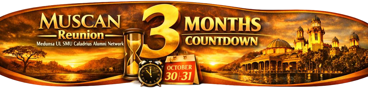 MUSCAN — 3 months to go!